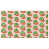 Trendy Watermelon Pattern Pink Tischdecke (Vorderseite (Horizontal))