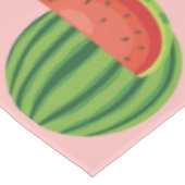 Trendy Watermelon Pattern Pink Tischdecke (Schrägansicht)