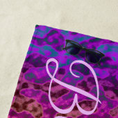 Trendy Waves Strandtuch (Beispiel)