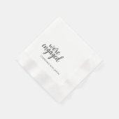 Trendy We are Verlobt Paper Napkin Serviette (Ecke)