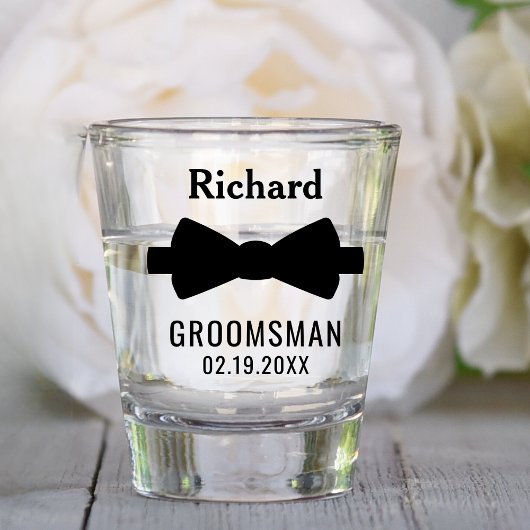 Trendy Wedding Bachelor Party favorisiert Trauzeug Schnapsglas