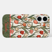Trendy Wedding Favors Tulip Floral Custom Case-Mate iPhone Hülle (Rückseite (Horizontal))