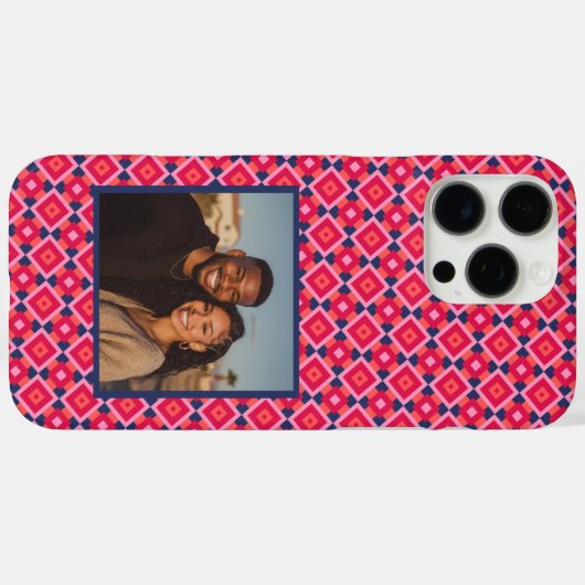 Trendy Wedding Gifts Checkerboard Square  Case-Mate iPhone Hülle (Rückseite (Horizontal))