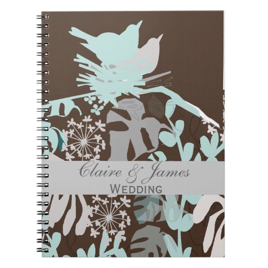 Trendy Wedding Guest Journal Notizblock (Vorderseite)