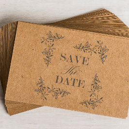 Trendy Wedding Save the Date Quote Branchen Rahmen Gummistempel