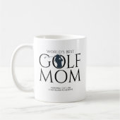Trendy "WELT'S BEST GOLF MAMA" Navy Blue Kaffeetasse (Links)
