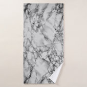 Trendy White Marble Stone - Badehandtuch (Badehandtuch)