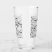 Trendy White Marble Stone Glas (Links)