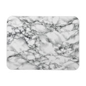 Trendy White Marble Stone Magnet (Horizontal)