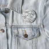 Trendy White Marmorstein - Button (Beispiel)