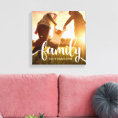 Trendy White Overlay | Ihr Foto Leinwanddruck (Insitu (Wohnzimmer))