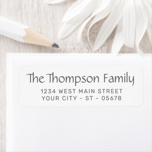 Trendy White Simple Chic Styled Typography Script (Insitu)