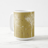 Trendy White Tree Kaffeetasse (Vorderseite Links)