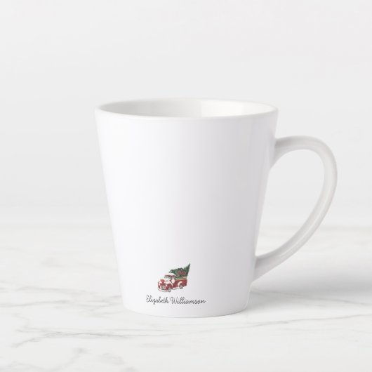 Trendy Winter Favorites | Aquarellbilder Milchtasse (Rechts)