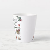 Trendy Winter Favorites | Aquarellbilder Milchtasse (Vorderseite)