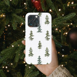 Trendy Winter | Weihnachtsbaummuster Case-Mate iPhone Hülle<br><div class="desc">Trendy Winter | Weihnachtsbaummuster</div>