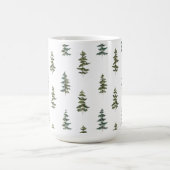 Trendy Winter | Weihnachtsbaummuster Kaffeetasse (Mittel)
