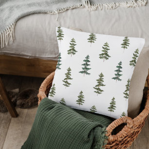 Trendy Winter Weihnachtsbaummuster Kissen