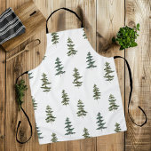 Trendy Winter | Weihnachtsbaummuster Schürze