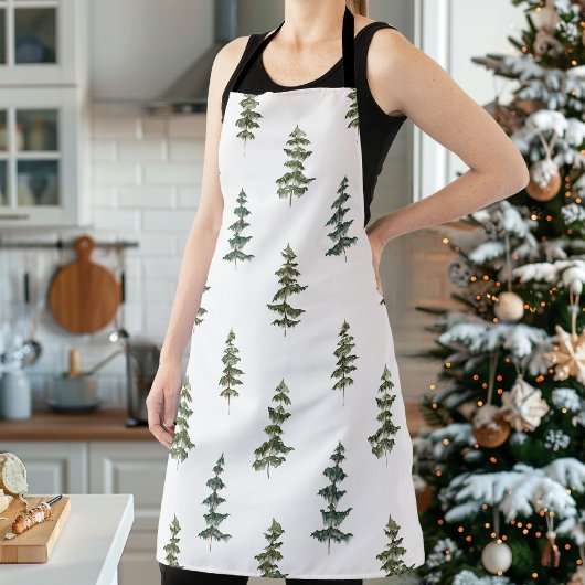 Trendy Winter | Weihnachtsbaummuster Schürze