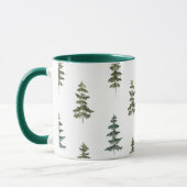 Trendy Winter | Weihnachtsbaummuster Tasse (Links)