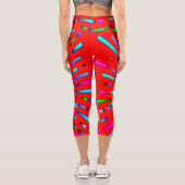 Trendy Women's Fitness Leggings (Rückseite)