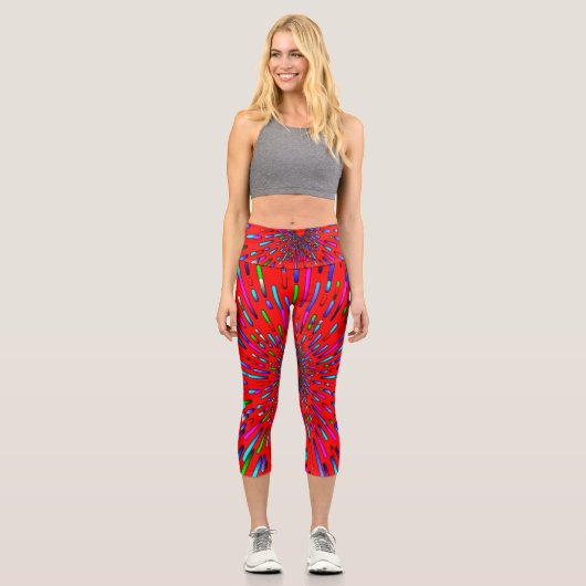 Trendy Women's Fitness Leggings (Vorderseite)