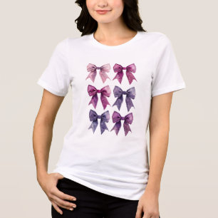 Trendy Women's Graphic T - Shirt mit farbenfroher