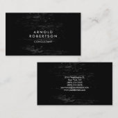 Trendy Wood Effect Moderne, stilvolle Visitenkarte (Vorne/Hinten)