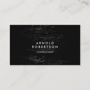 Trendy Wood Effect Moderne, stilvolle Visitenkarte