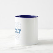 Trendy Word "REPEAT" Funny Repeat Kaffee Tasse (Zentrum)