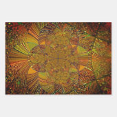 "Trendy Wrapping Paper Flat Sheet Set" Geschenkpapier Set (Vorderseite 3)