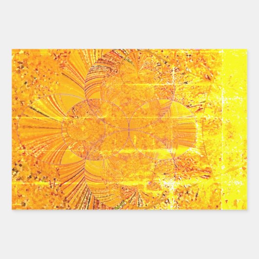 "Trendy Wrapping Paper Flat Sheet Set" Geschenkpapier Set (Vorderseite 2)