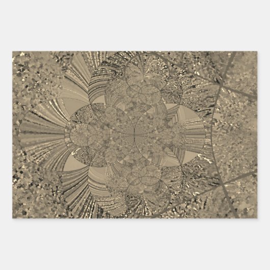 "Trendy Wrapping Paper Flat Sheet Set" Geschenkpapier Set (Vorderseite)