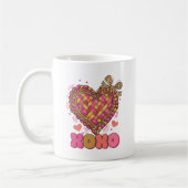 Trendy XOXO Herz Kaffeetasse (Links)