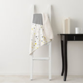 Trendy Yellow Gray Terrazzo Sherpadecke (Beispiel)