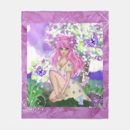 Trendy Young Girly Fleece Throw & Sperpa Blankets (Vorderseite)