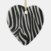 Trendy Zebra Animal Print Muster erstellt von Imag Keramikornament (Rechts)