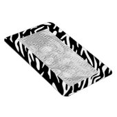 Trendy Zebra Flexible 4 x 6 Magnetic Foto Frame Magnet (Rechte Seite)