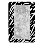 Trendy Zebra Flexible 4 x 6 Magnetic Foto Frame Magnet (Vertikal)