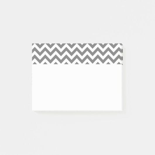 Trendy Zickzack Anmerkungen Post-it Klebezettel (Vorderseite)