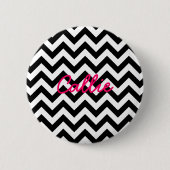 Trendy Zickzack Button (Vorderseite)