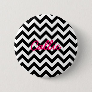 Trendy Zickzack Button