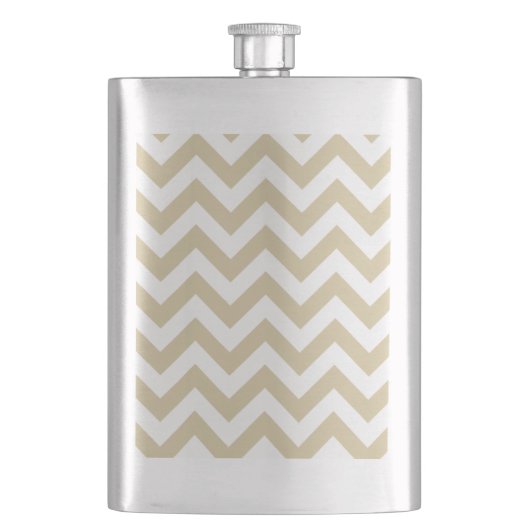Trendy Zickzack Classic Flask Flachmann (Vorderseite)