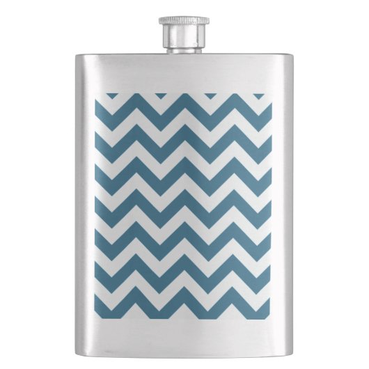 Trendy Zickzack Classic Flask Flachmann (Vorderseite)