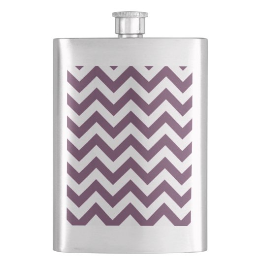 Trendy Zickzack Classic Flask Flachmann (Vorderseite)