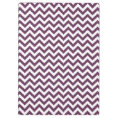 Trendy Zickzack Clipboard Klemmbrett (Rückseite)