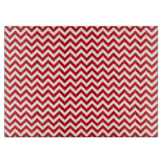 Trendy Zickzack Cutting Board Schneidebrett (Vorderseite)