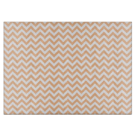 Trendy Zickzack Cutting Board Schneidebrett (Vorderseite)