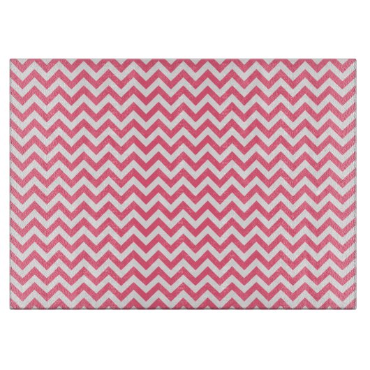 Trendy Zickzack Cutting Board Schneidebrett (Vorderseite)